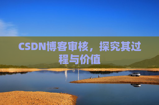 CSDN博客审核，探究其过程与价值